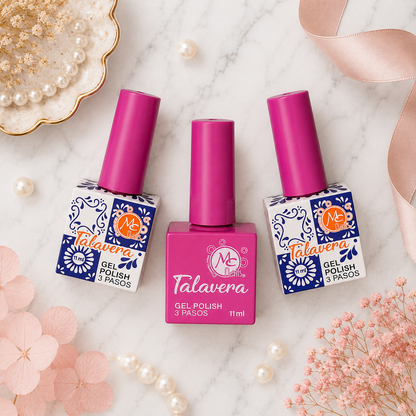 MC Nails Gel Duradero Rosa Fucsia Vibrante 054
