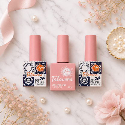 MC Nails Gel Duradero Rosa Nude Suave 080