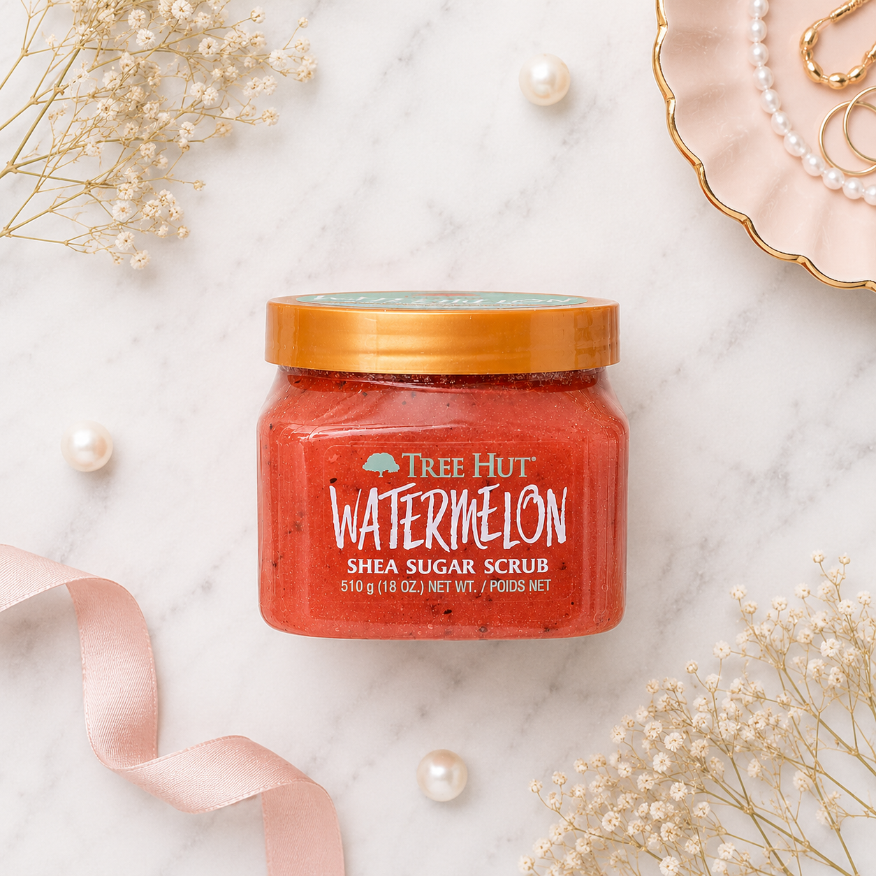 Exfoliante Corporal de Azúcar con Karité Tree Hut Shea Sugar Scrub