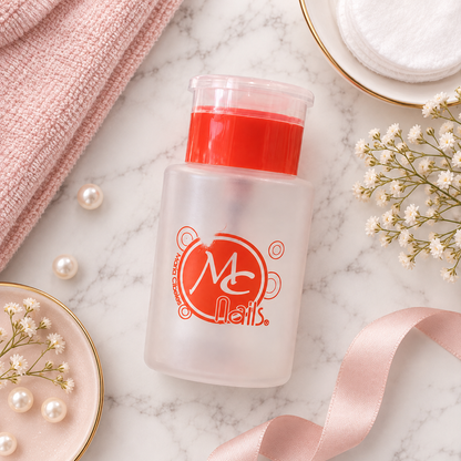 MC Nails Dispensador de Acetona Naranja