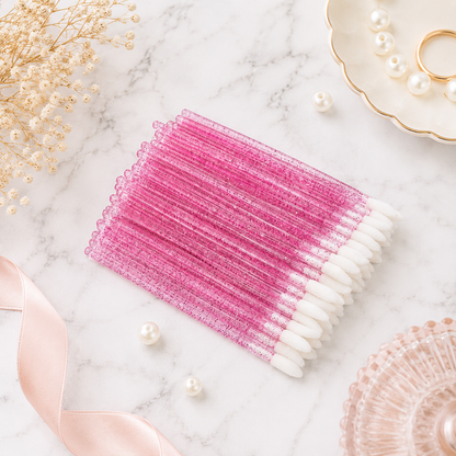 Beauty Aplicadores Labial Acabado Preciso 100 piezas