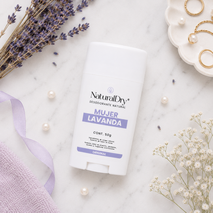 NaturalDry Desodorante Natural Protección Duradera Variantes Aromáticas