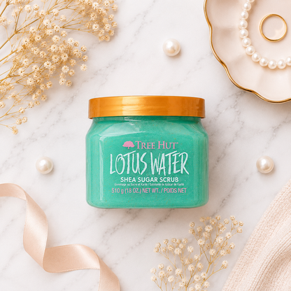 Exfoliante Corporal de Azúcar con Karité Tree Hut Shea Sugar Scrub