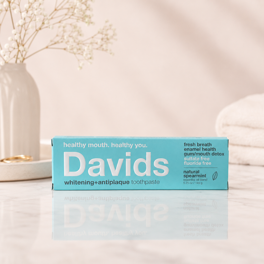 Davids Pasta Dental Blanqueadora Menta Natural
