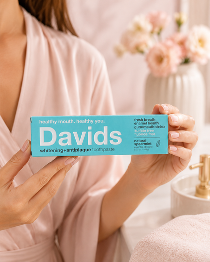 Davids Pasta Dental Blanqueadora Menta Natural