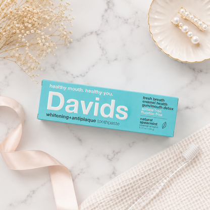 Davids Pasta Dental Blanqueadora Menta Natural