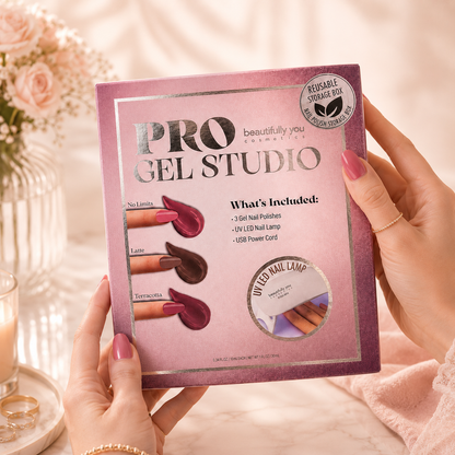 Beautifully You Kit Gel Profesional Acabado Brillante Rosa