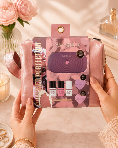 Paris Hilton Kit Manicure Profesional Glam Rosa Paris