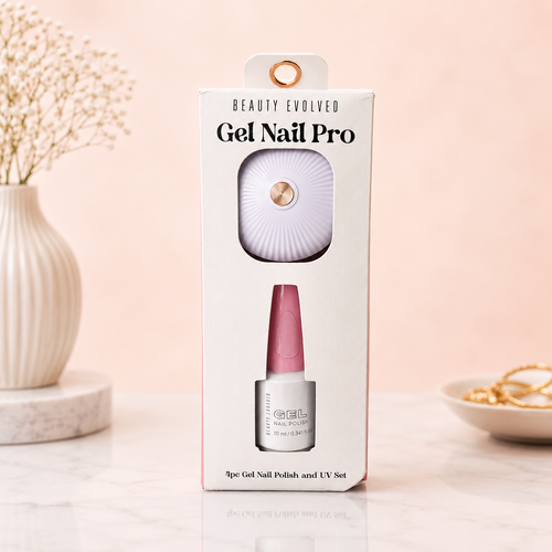 Beauty Evolved Kit Gel Profesional Acabado Natural Rosa
