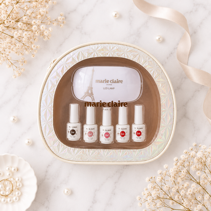 Marie Claire Kit Gel Profesional Portátil Rosa Nude