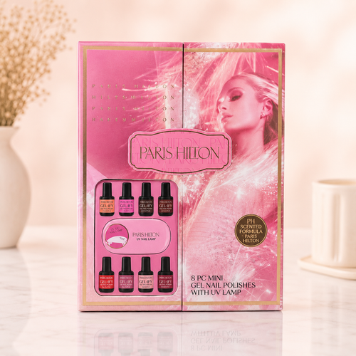 Paris Hilton Kit Gel Profesional Glam Rosa Paris