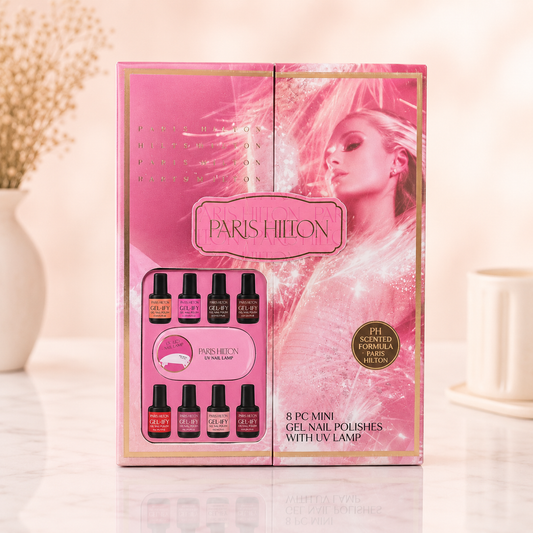 Paris Hilton Kit Gel Profesional Glam Rosa Paris
