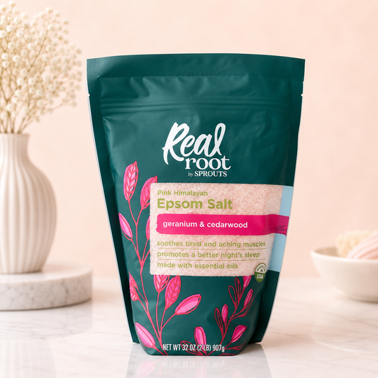 Real Root Sales Relajantes Himalaya Geranio Cedro Natural