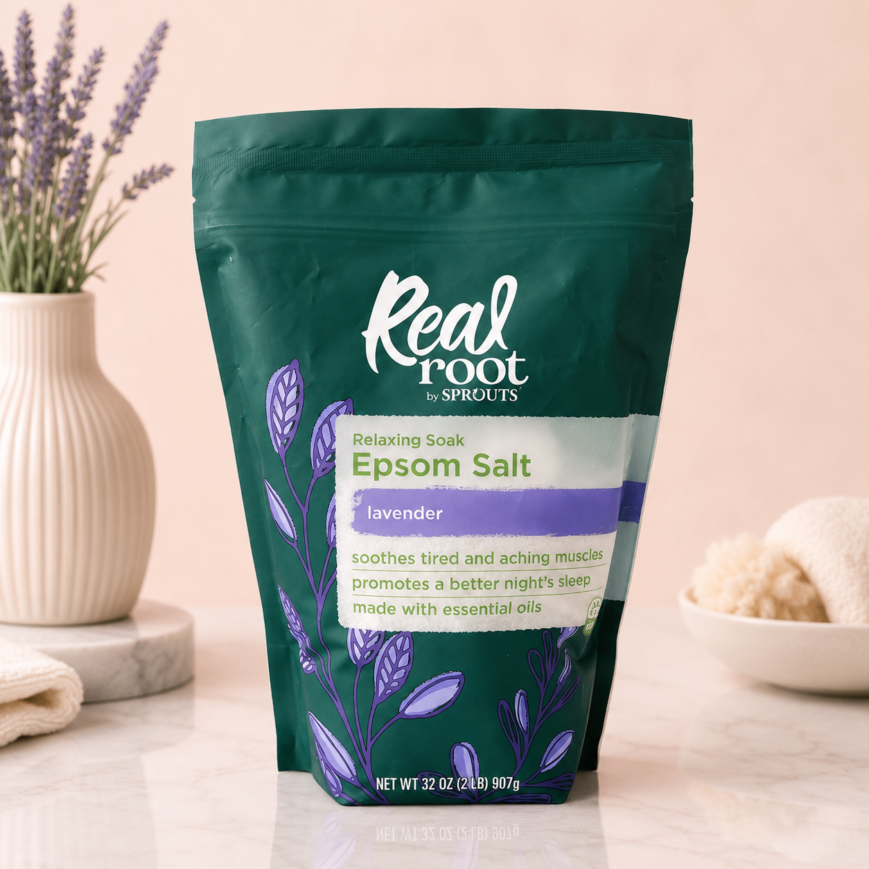 Real Root Sales Relajantes Himalaya Geranio Cedro Natural