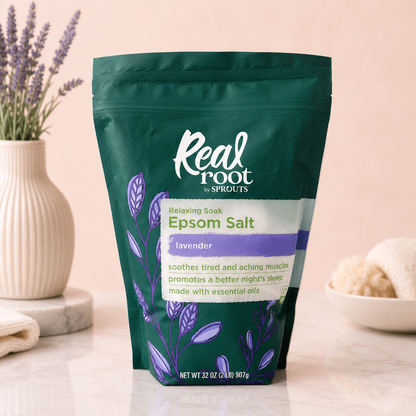 Real Root Sales Relajantes Himalaya Geranio Cedro Natural