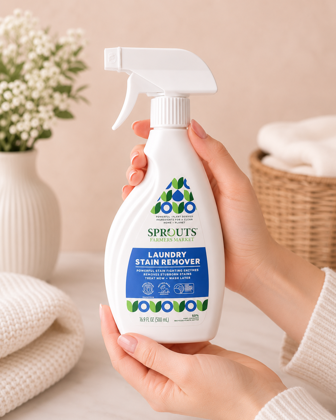 Sprouts Quitamanchas Potente Ropa Blanca Fresca
