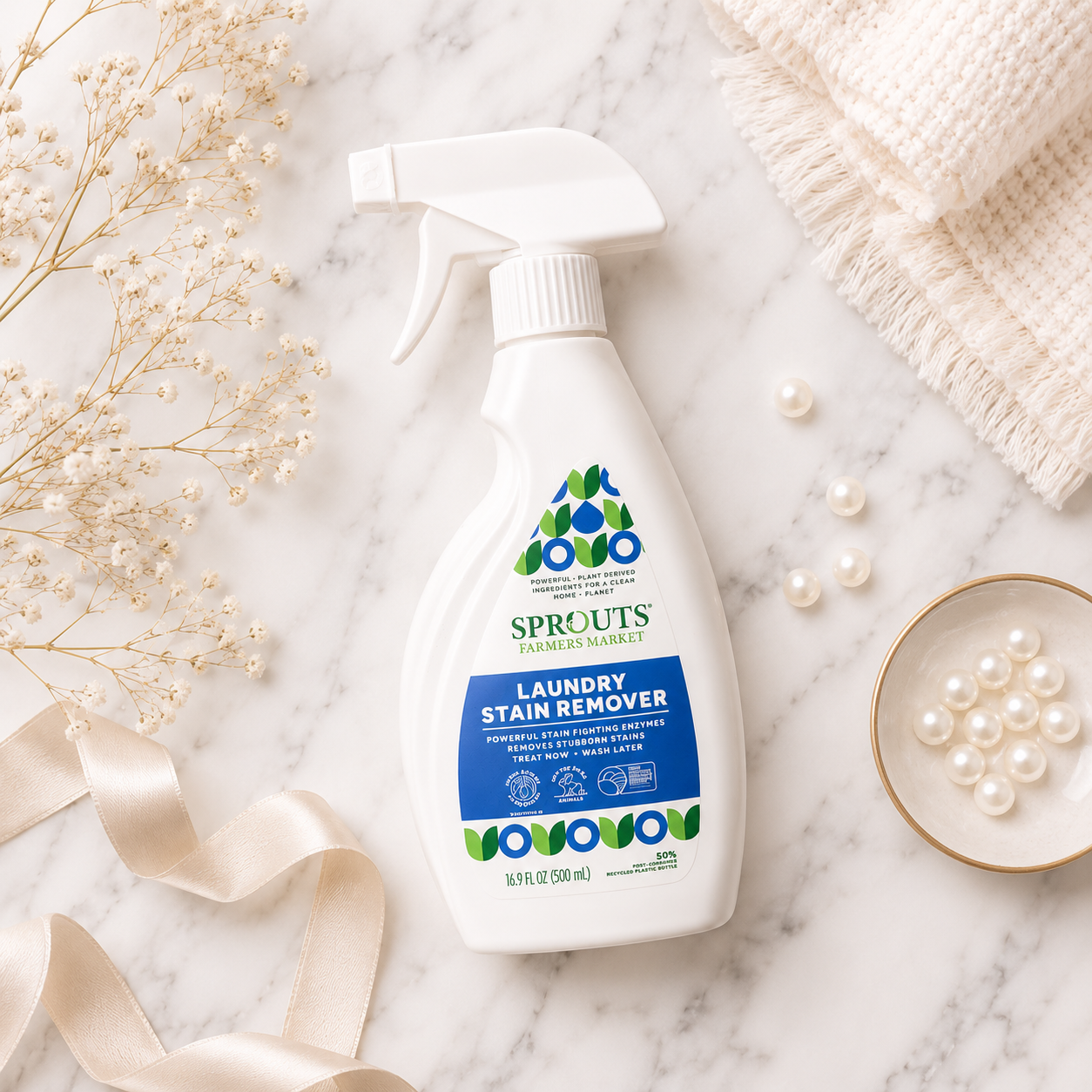 Sprouts Quitamanchas Potente Ropa Blanca Fresca
