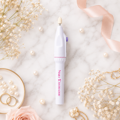 Nails Decorator Pulidor Eléctrico Precision Blanco Perla