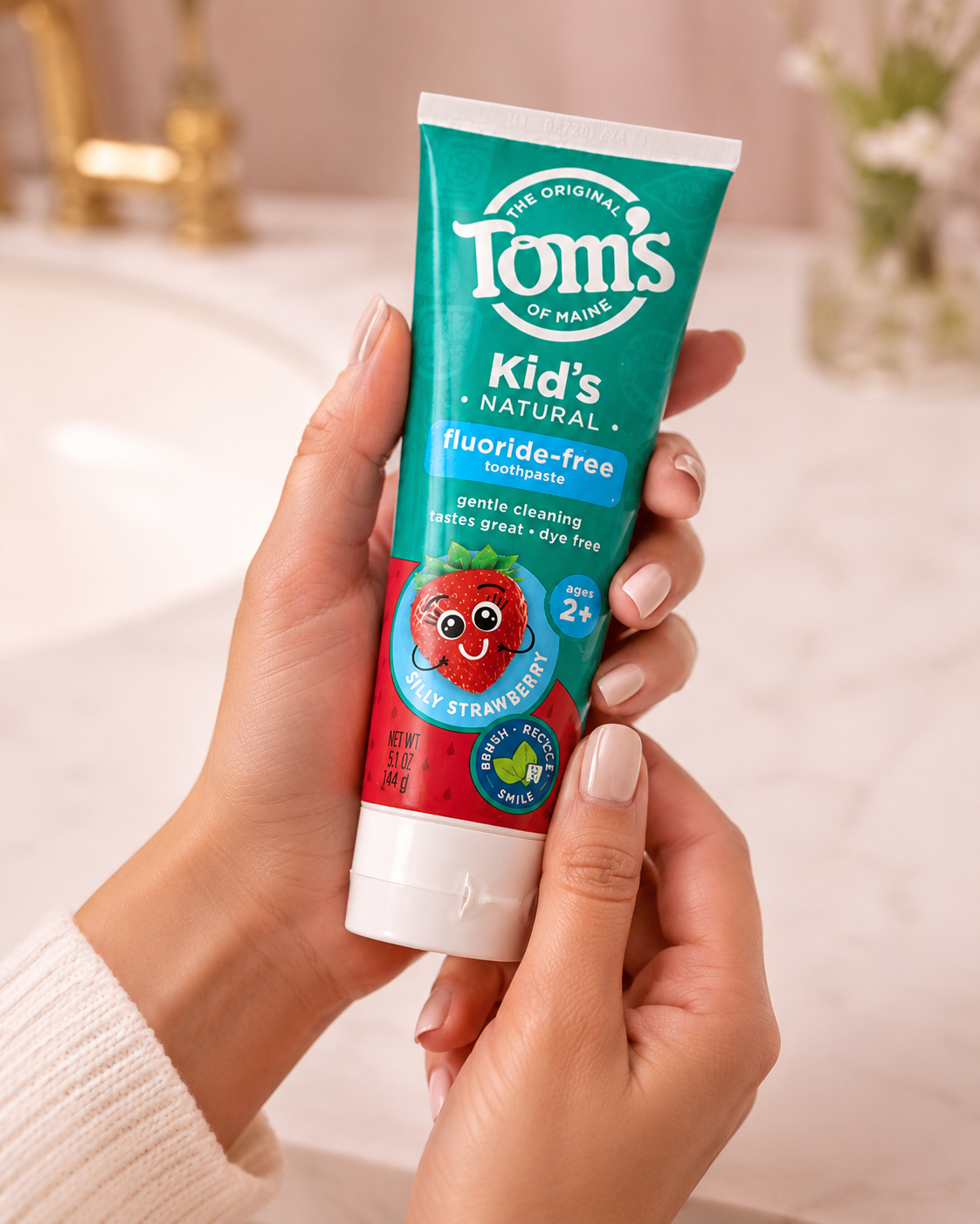 Tom's of Maine Pasta Dental Infantil Natural Fresa Divertida