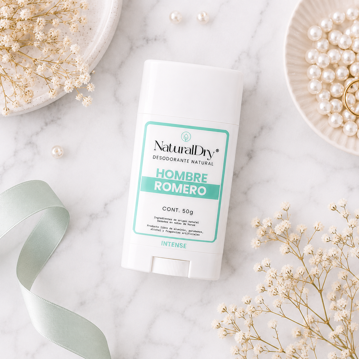 NaturalDry Desodorante Natural Protección Duradera Variantes Aromáticas