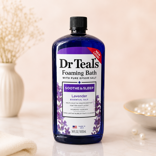Dr Teal's Baño Espumoso Relajante Lavanda Nocturna