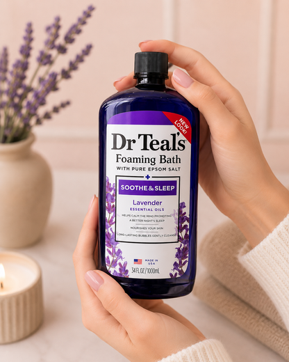 Dr Teal's Baño Espumoso Relajante Lavanda Nocturna