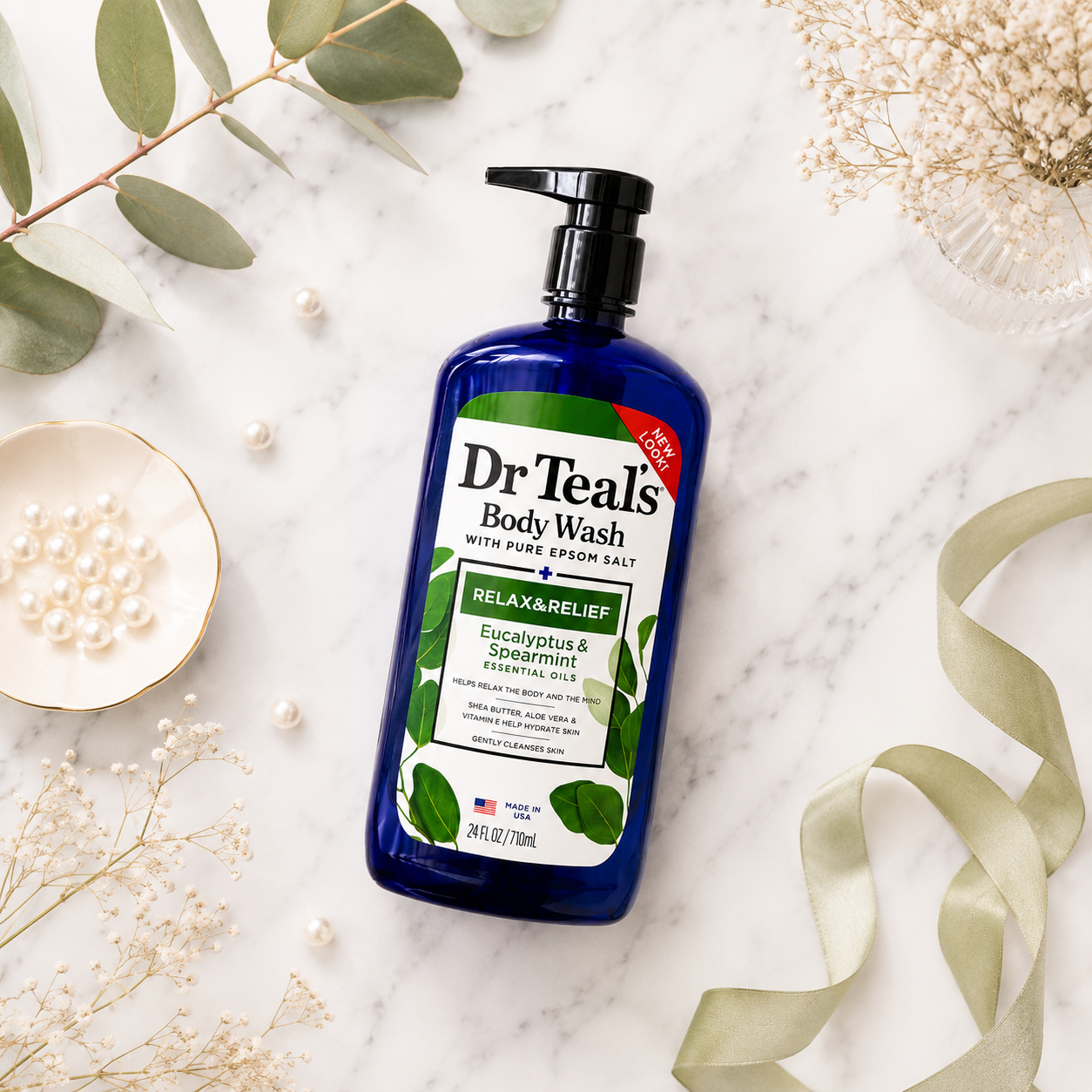 Dr Teal's Body Wash Revitalizante Eucalipto Fresco