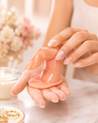 Beauty Chic Dedo Exhibidor Práctico Nude Natural