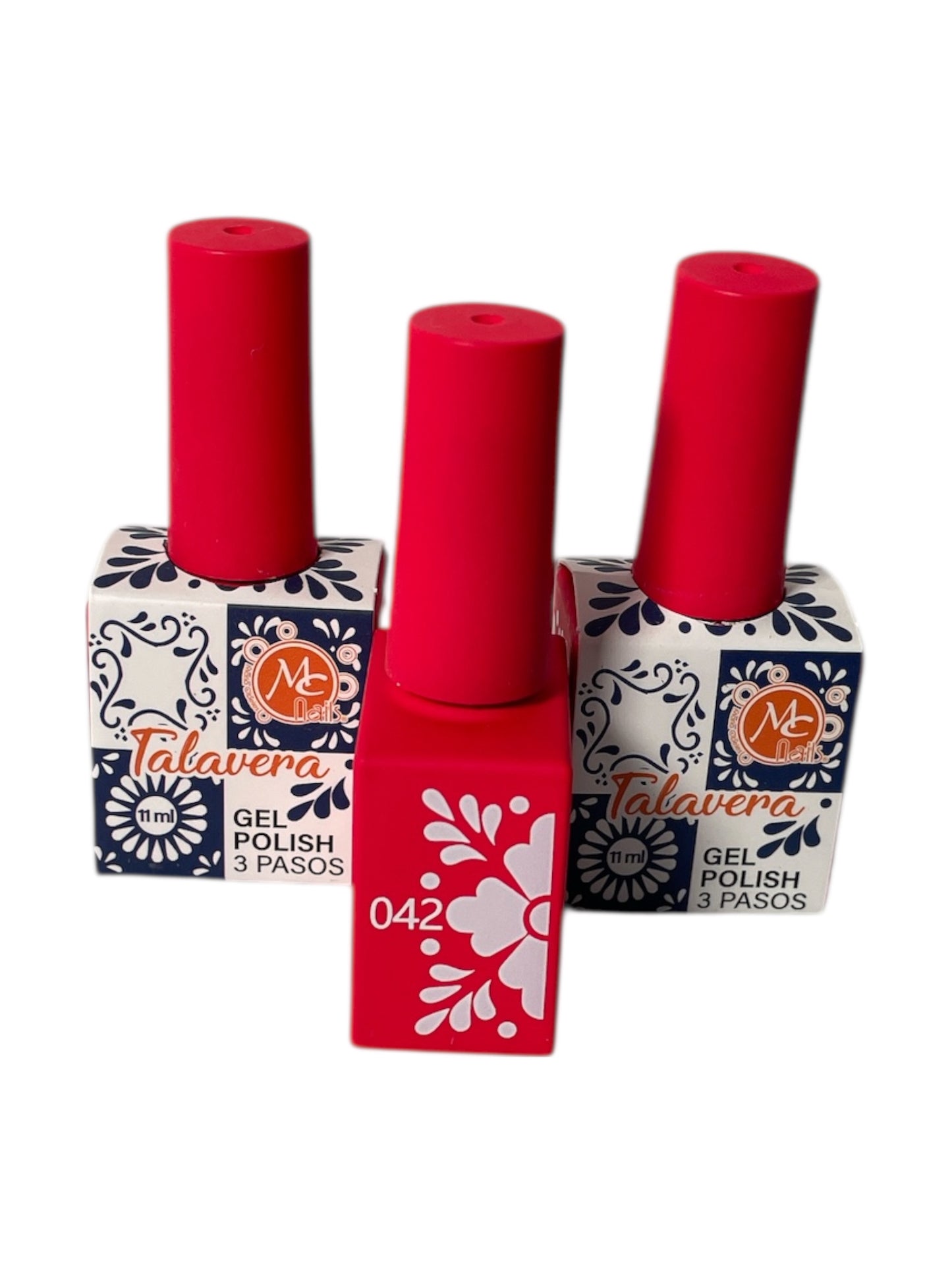 Esmalte en Gel MC Nails Talavera 042 – Rojo Pasión