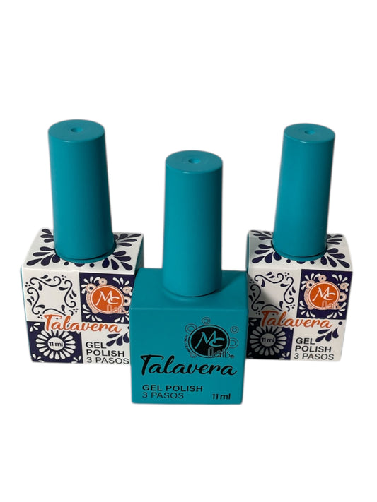 Esmalte en Gel MC Nails Talavera 028 – Azul Turquesa