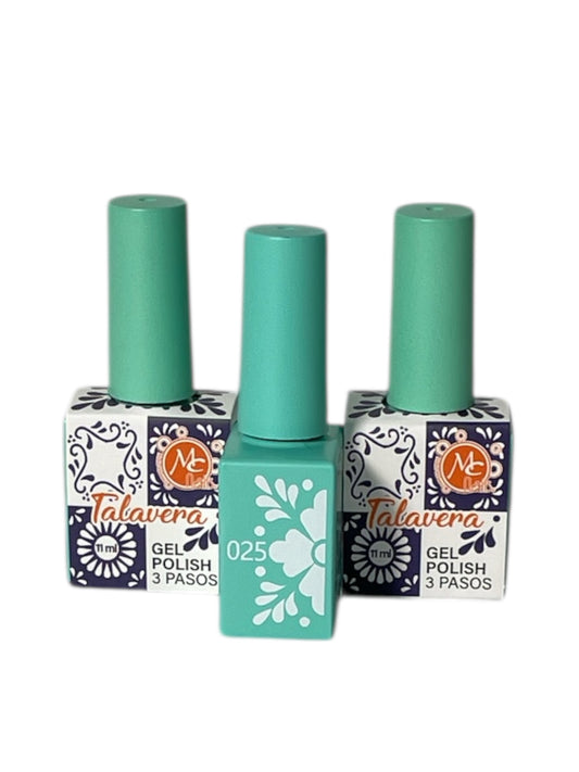 Esmalte en Gel MC Nails Talavera 025 – Verde Menta