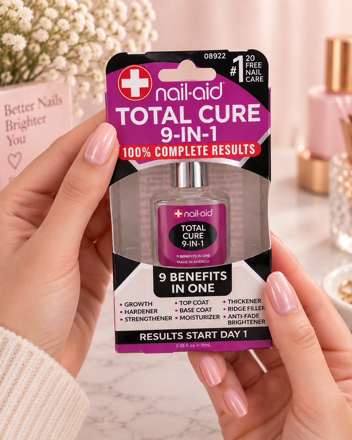 Nail-Aid Tratamiento Fortalecedor Intensivo Uñas Total Cure