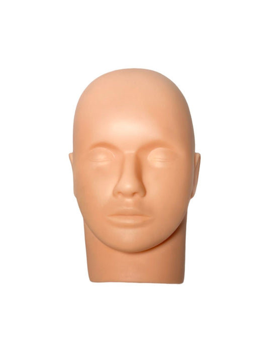 Cabeza de Práctica Profesional – Maniquí de Silicón para Maquillaje y Estética