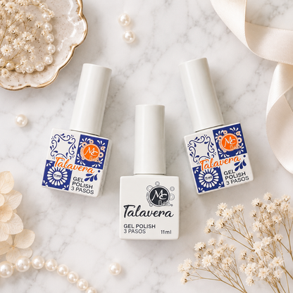 MC Nails Gel Duradero Blanco Perla Clásico 086