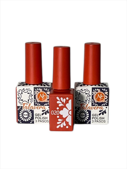 Esmalte en Gel MC Nails Talavera 020 - Terracota Cálido