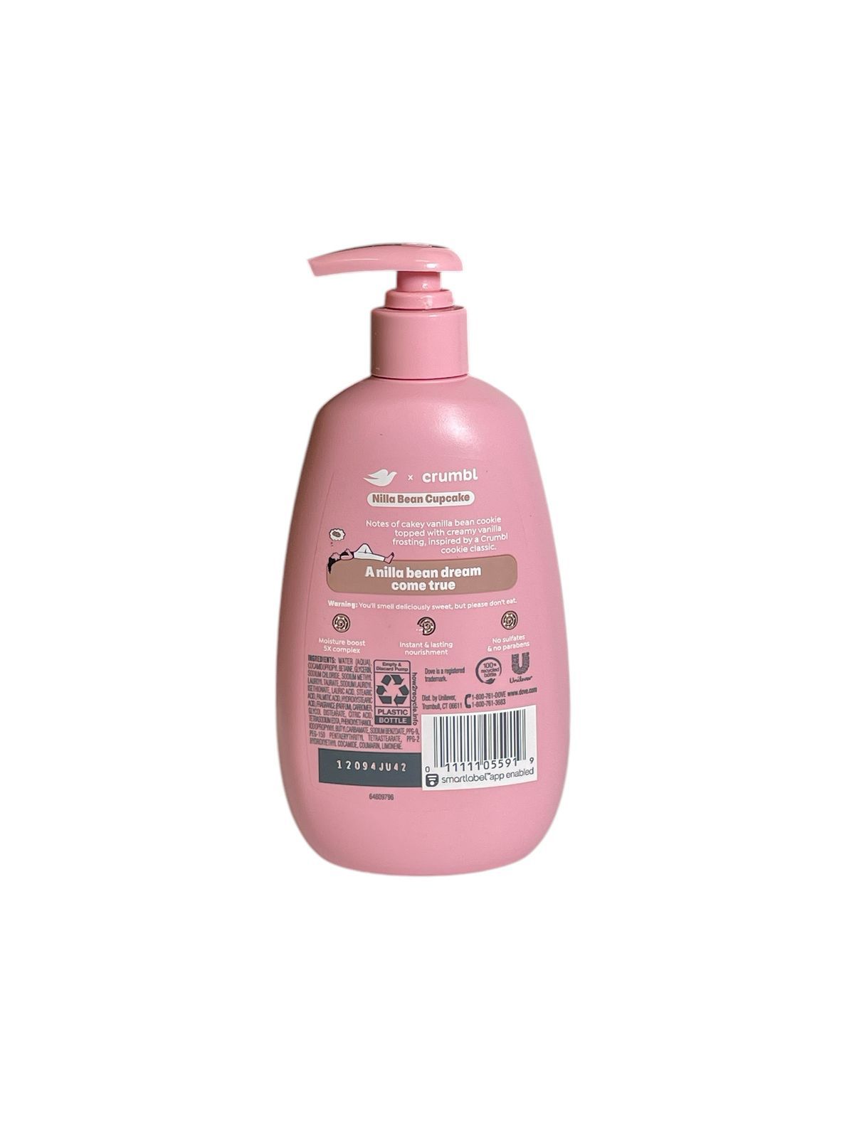 Jabón de Manos Dove x Crumbl Edición Limitada