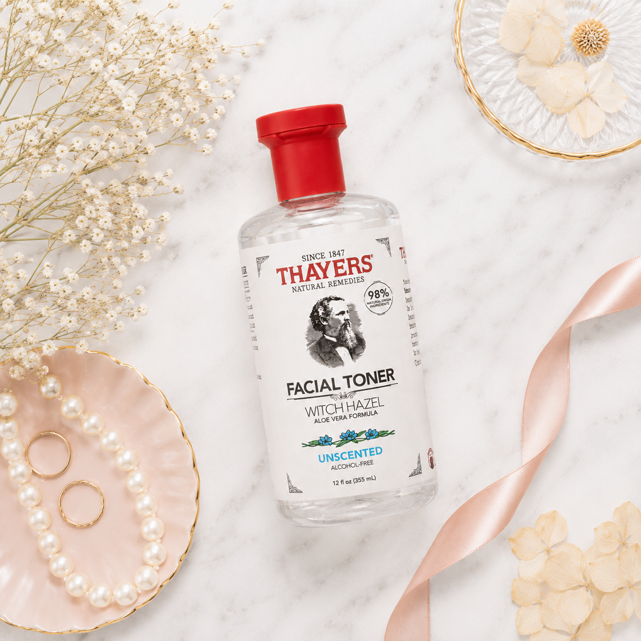 Thayers Tónico Facial Calmante Natural