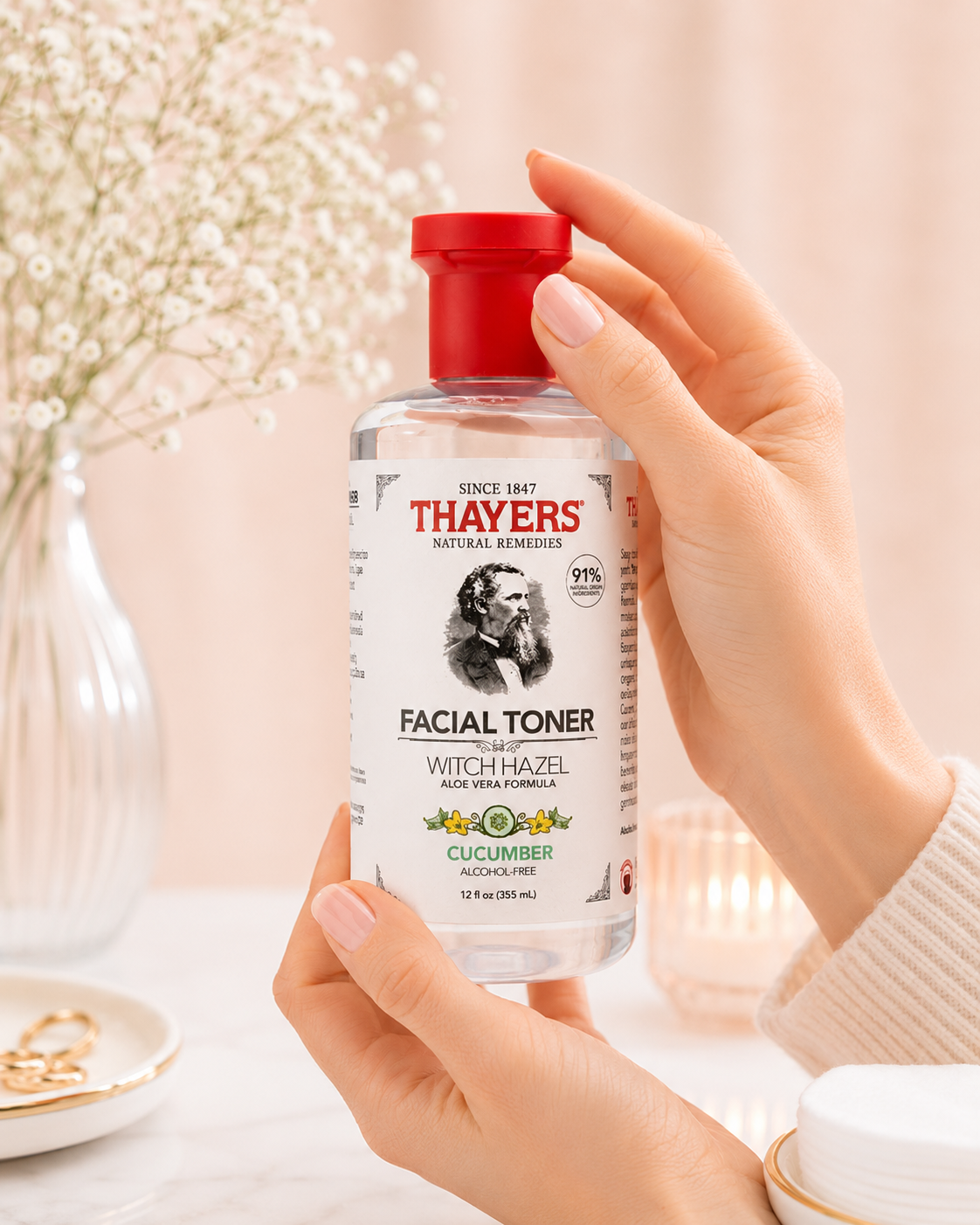 Thayers Tónico Facial Calmante Natural