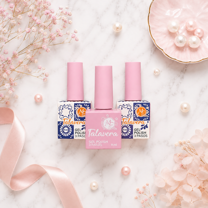 MC Nails Gel Semipermanente Brillo Rosa Chicle Suave 044