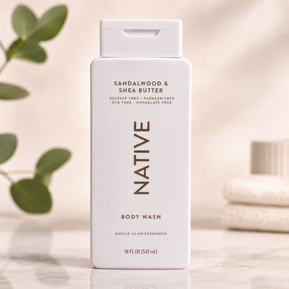 Native Body Wash Frescura Aromas Naturales