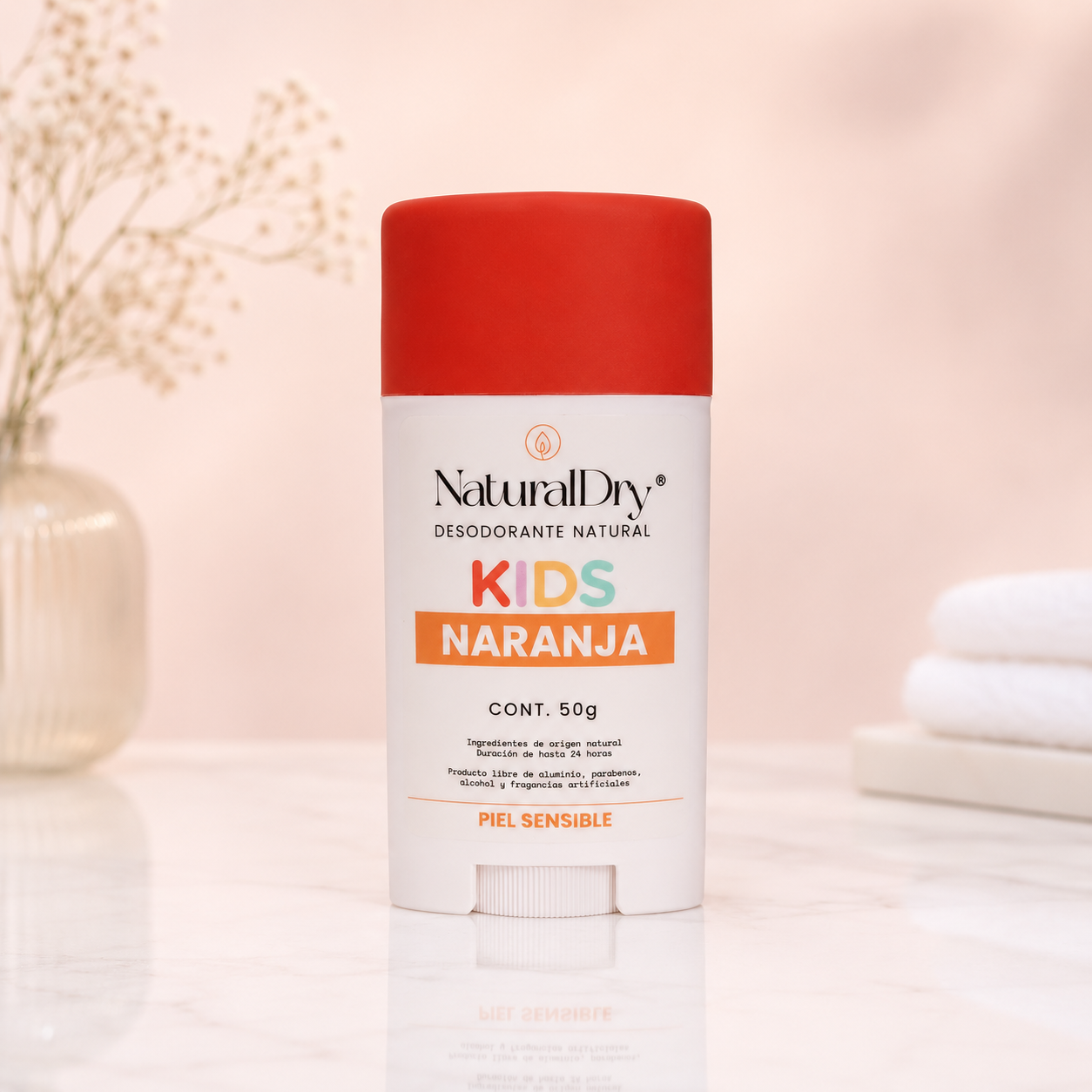NaturalDry Desodorante Natural Protección Duradera Variantes Aromáticas