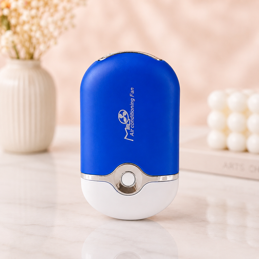 MQ Ventilador Portátil  Azul Eléctrico