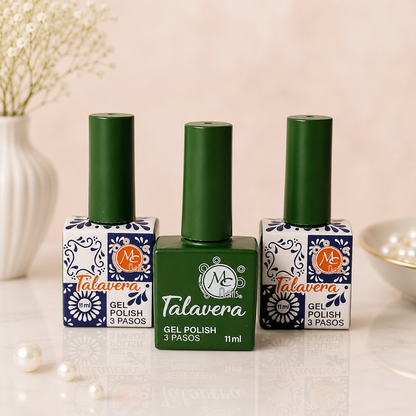 MC Nails Gel Duradero Verde Profundo Intenso 068
