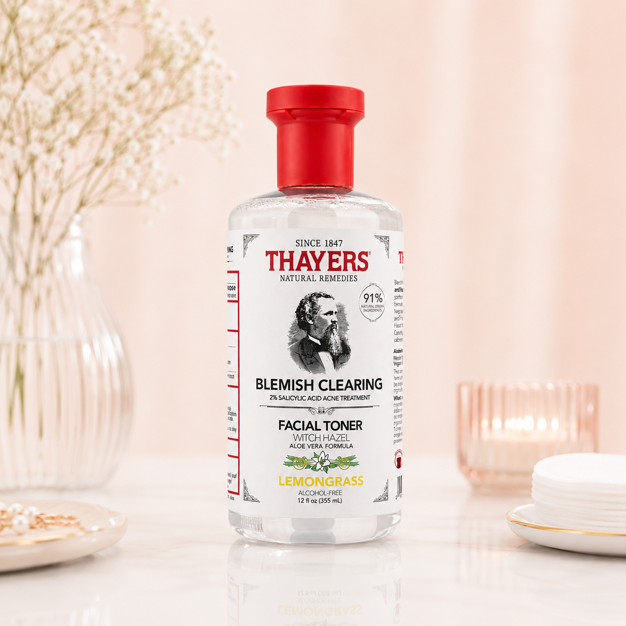 Thayers Tónico Facial Calmante Natural