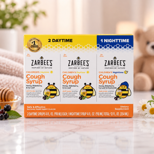 Zarbee's Jarabe Infantil Alivio de Tos Día Noche