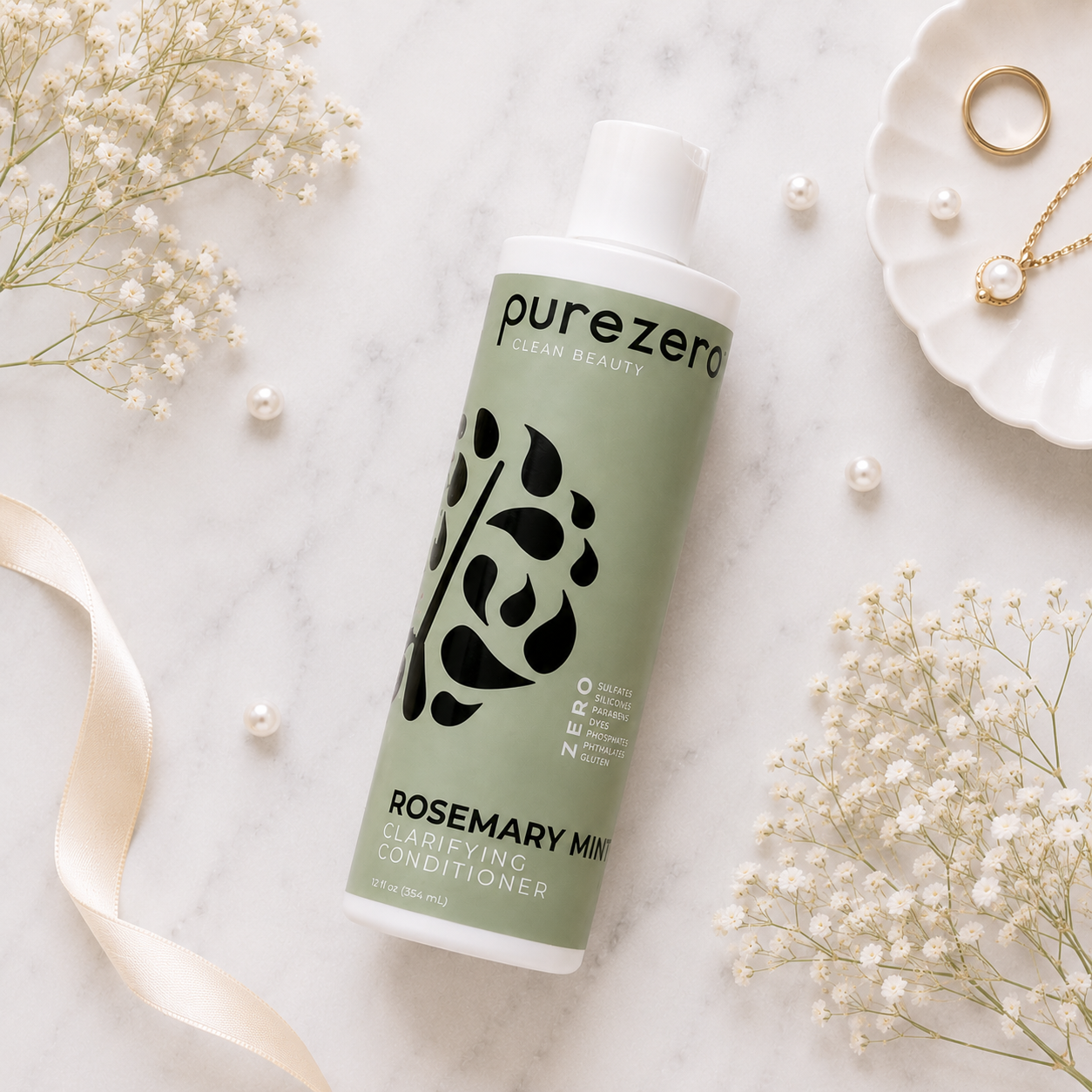 Purezero Cuidado Capilar Purificante Romero y Menta