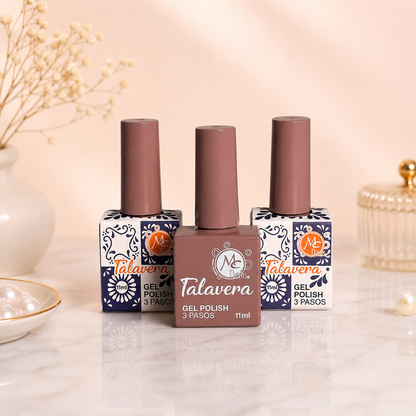 MC Nails Gel Duradero Café Taupe Elegante 075