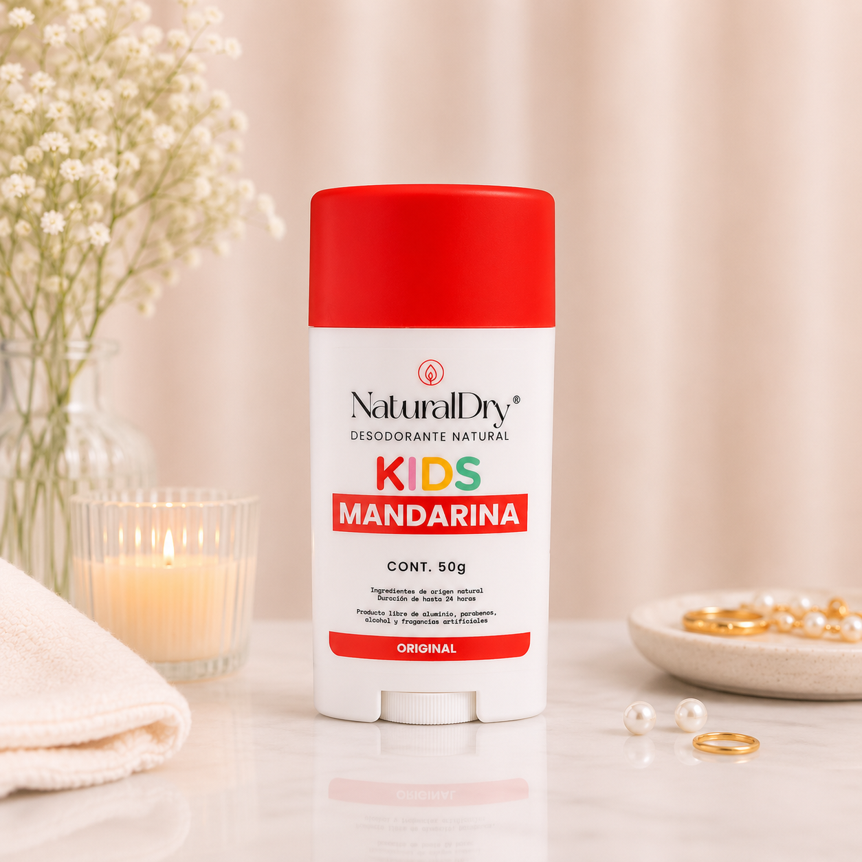 NaturalDry Desodorante Natural Protección Duradera Variantes Aromáticas