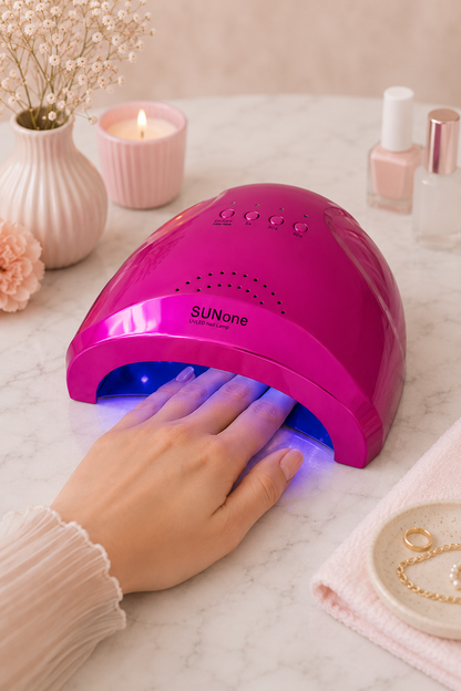 SUNone Lámpara UV Secado Rápido Colores Brillantes 48W