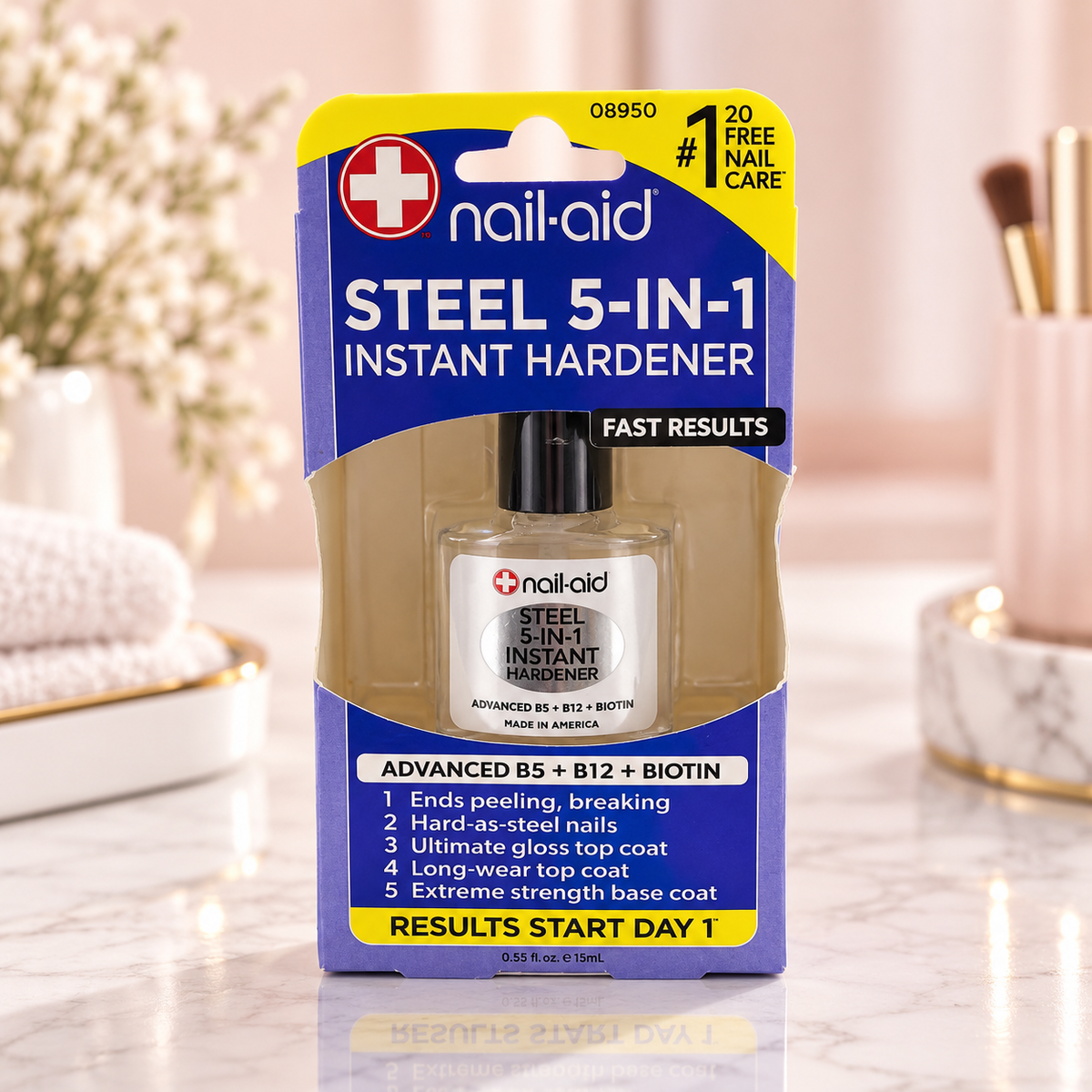 Nail-Aid Tratamiento Fortalecedor Intensivo Uñas Total Cure